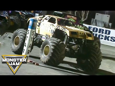 Grave Digger vs Team Meents | World Finals 2002 Racing Semi-Finals | Monster Jam