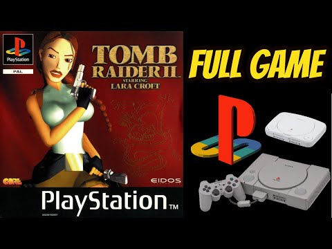 Tomb Raider 2: Starring Lara Croft [PS1] 100% SECRETS Walkthrough Playthrough Longplay Full Game