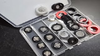 ZDBB 58 PCS Shower Head Garden Hose Screen Filter Gasket Stainless Steel Water Filter Hose Washer Ki
