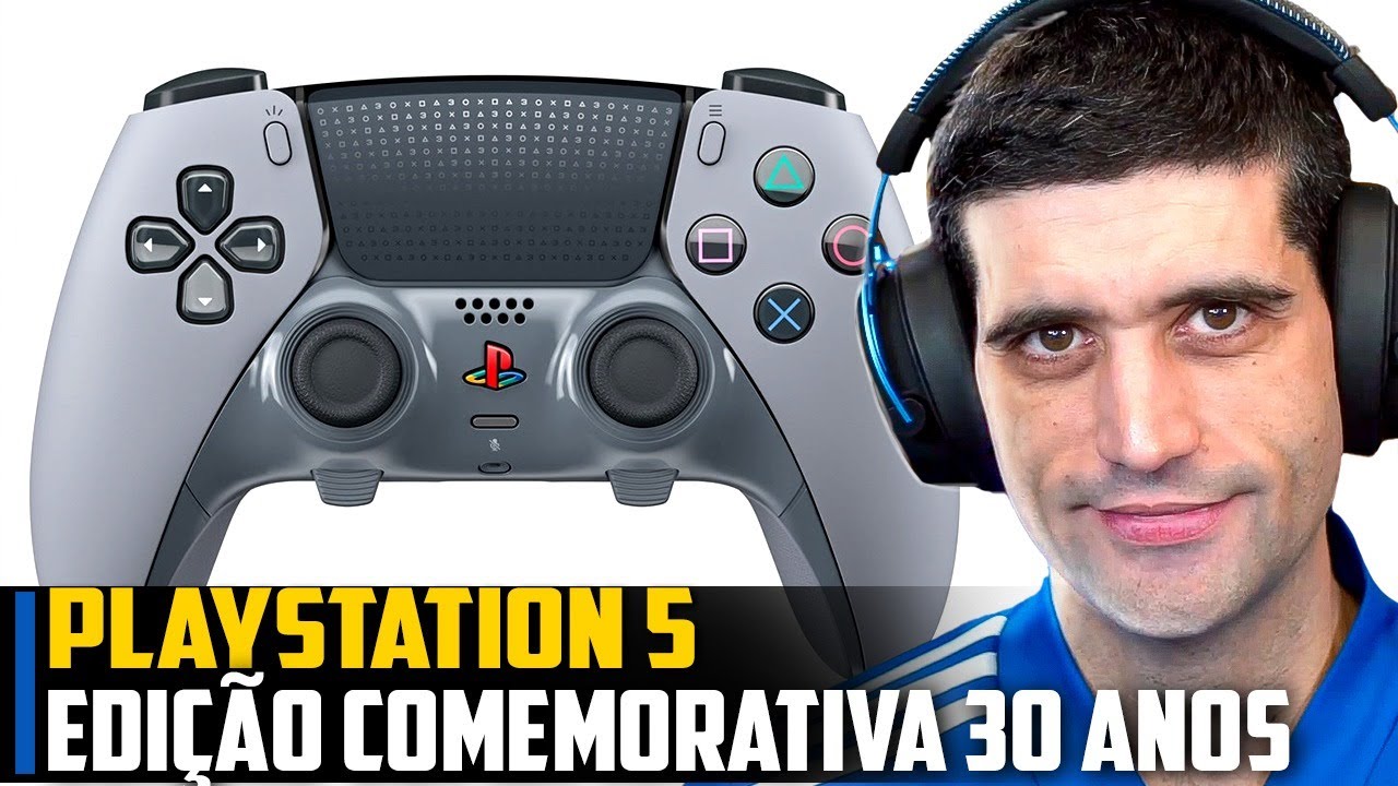 Esse PS5 vai VALER uma FORTUNA, especial 30 ANOS do Playstation