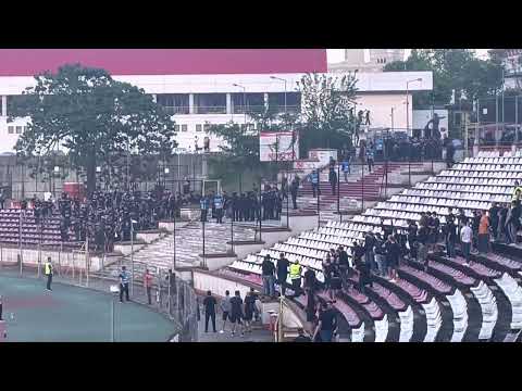 Peluza Sud Steaua si UTA intra in groapa + ironii de ambele parti Dinamo - UTA Arad