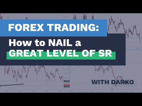 Forex Trading: How to Nail a GREAT Level of SR…by Darko