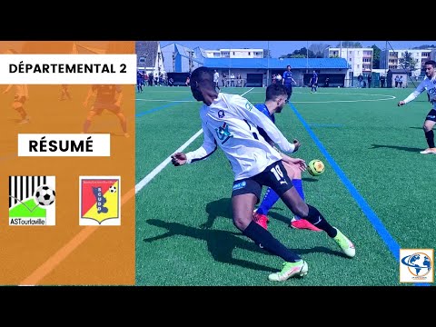 Résumé D2 - Une  belle victoire à domicile de AS TOURLAVILLE  contre  SCU DOUVE DIVETTE