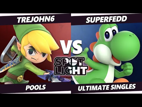 Spotlight: Iowa - Trejohn6 (Toon Link) Vs. Superfedd (Yoshi) SSBU Ultimate Tournament