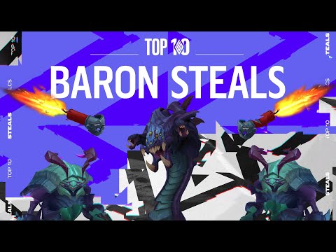 TOP 10 LCS BARON STEALS OF ALL TIME