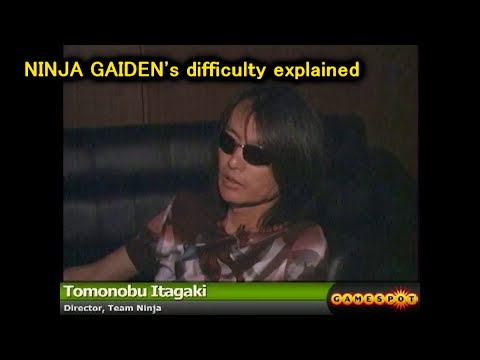 Tomonobu Itagaki talking about Ninja Gaiden difficulty