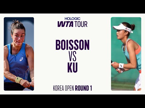 Lois Boisson vs. Yeonwoo Ku | 2025 Seoul Round 1 | WTA Match Highlights