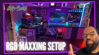 LED Maxxing Studio Office Space Reaction