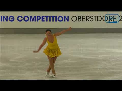 Carola Cavalli. Oberstdorf 2018. Bronze Ladies I FS. 4 place