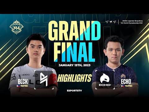 Blacklist International vs Echo Grand Final M4 World Championship | Echo vs BLCK All Game Highlights