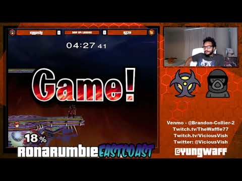 Rona Rumble: East Coast V | Kuyashi (Marth) vs Azzu (Fox)