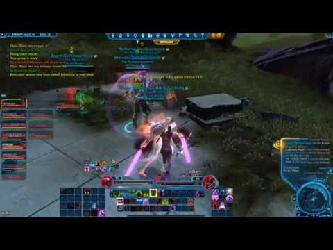 SWTOR Eternity Vault 16m HM Sorc Healer POV - Ancient Pylons