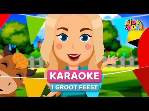 KidsPop - 1 Groot Feest - lyrics / karaoke