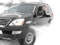 LEXUS GX470 in snow 