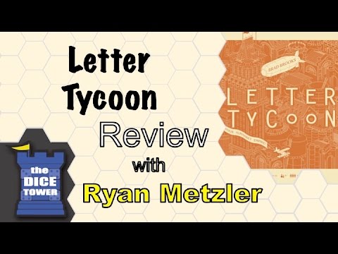 Dice Tower Reviews: Letter Tycoon - w/ Ryan Metzler