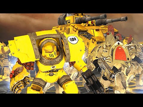 THE HORUS HERESY: Custodes & Imperial Fists vs Traitors! - Warhammer 40K: Dawn of War 2: Retribution