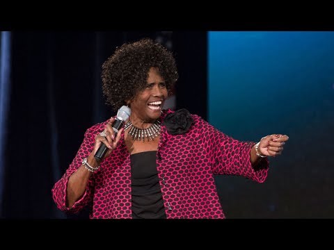 Lillie Knauls sings at the World Conference 2018