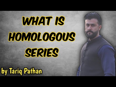 Chapter Hydrocarbons | What is Homologous Series | Tariq Pathan