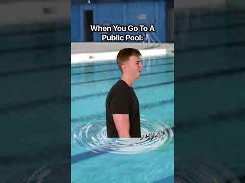 When You Go To A Public Pool #Shorts