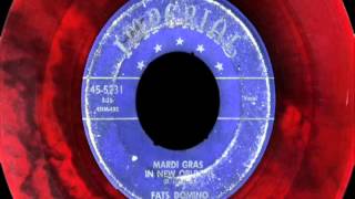 45 RPM: Fats Domino - Mardi Gras in New Orleans