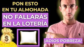 No FALLARÁS en la Lotería y Juegos de Azar ✨ pon estos NUMEROS en tu almohada HOY