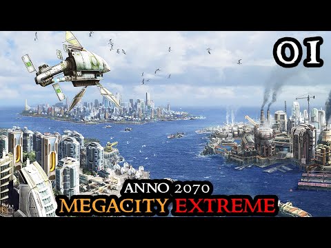 Anno 2070 Megacity EXTREME - FRESH START - Ultra HARD Settings & Keto || City Builder Part 01