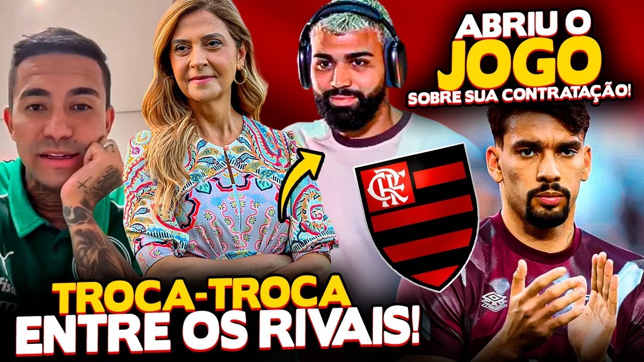PALMEIRAS QUER TROCA-TROCA ENTRE DUDU E GABIGOL! PAQUETÁ ABRE O JOGO SOBRE SUA TRANSFERÊNCIA AO FLA!