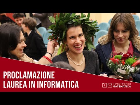 Proclamazione Laurea in Informatica  - 2022/12/16