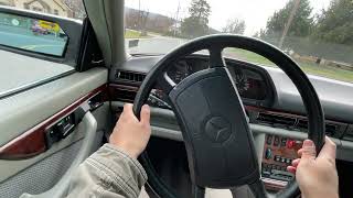 1986 Mercedes-Benz 560SEC Test Drive