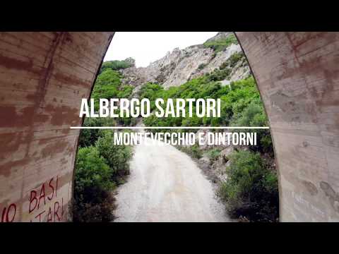 Montevecchio: Hotel Sartori, Village Zely, mining sites in the west.