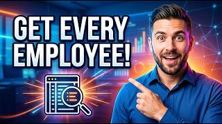 Scrape Any Company's Employee List — Free Tutorial