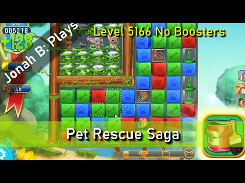 Pet Rescue Saga Level 5166 No Boosters