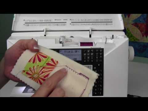 Husqvarna Viking Jade 35 31 Blanket Stitch Applique