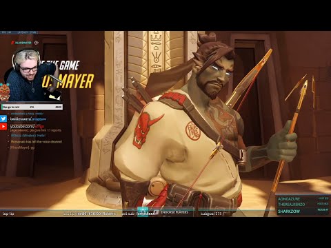 POTG! INSANE HANZO MAIN - ARRGE !  OVERWACTH GAMEPLAY SEASON 23