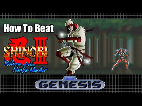 the return of ninja master - shinobi 3 walkthrough