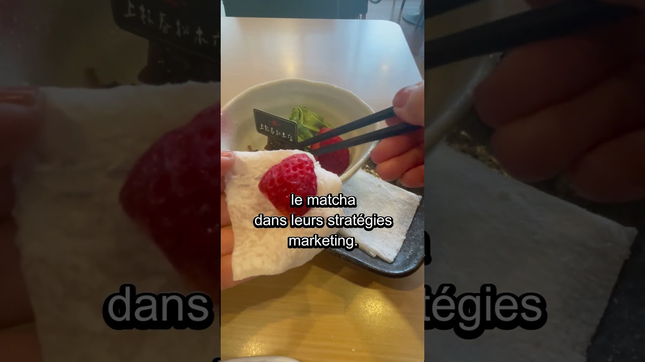 🍓#matcha #daifuku #dessert #gâteau #japon #tokyo #printemps #shorts