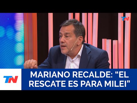 Mariano Recalde: "The rescue is for Milei"