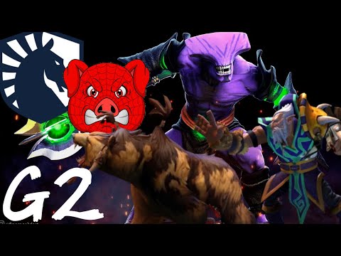 SP vs Liquid g2 - Faceless Void, LD, Slardar vs Luna, Pangolier, Mars - Ti10 dota2