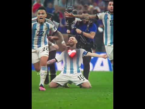 Messi's Reaction To Winning The World Cup 😍