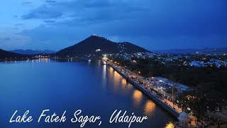 preview picture of video 'Udaipur | Fateh Sagar Lake | City of Lakes | Rajasthan | Lake Palace | Pichola Lake | Honda City'
