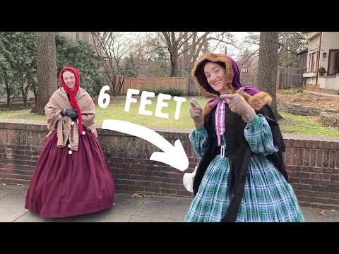 I Wore a Hoop Skirt to Social Distance