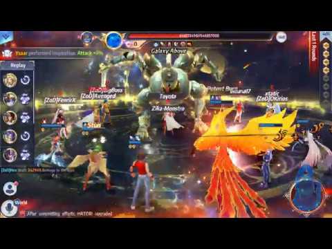 141 Milhões de dano no Chefe da Legião! - Saint Seiya Awakening