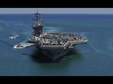 Die USS Texas - Legendäre Schiffe der U.S  Navy HD