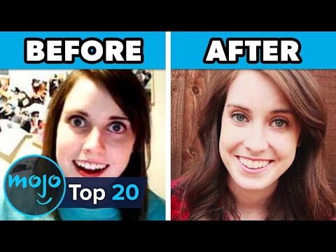 前20名記憶體明星。他們現在在哪裡？ (Top 20 Meme Stars: Where Are They Now?)