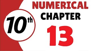 Exercise Numericals | Chapter 13 Electrostatics | Class 10 Physics | GS Academy