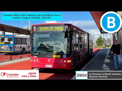 Transdev NSW [John Holland]: Volvo B12BLEA Euro 5 (Voith) / Volgren CR228L, 2074 ST