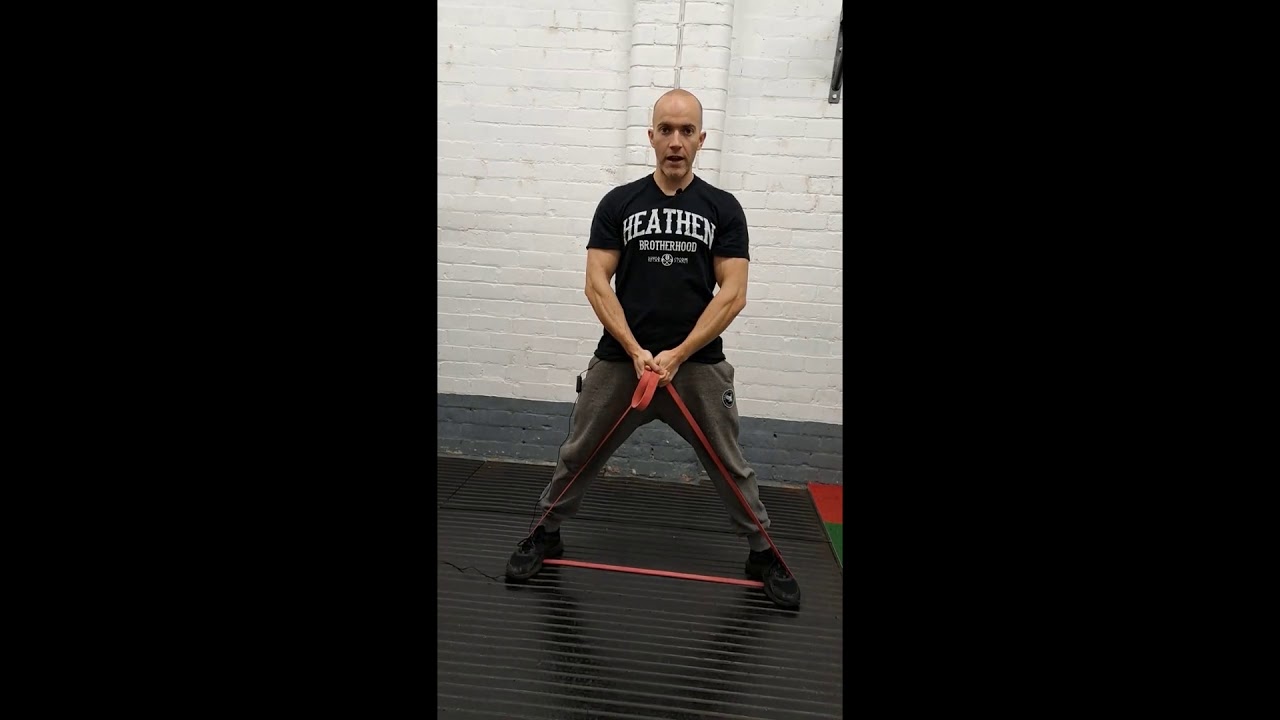 Banded Sumo Squat : Chris Barnacoat l Online Coach