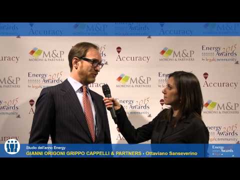 Ottaviano Sanseverino - Energy Awards 2015 by legalcommunity.it