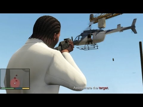 GTA V PS3 Gameplay / Walkthrough / Playthrough / 1080P Part 71 - The Construction Assassination