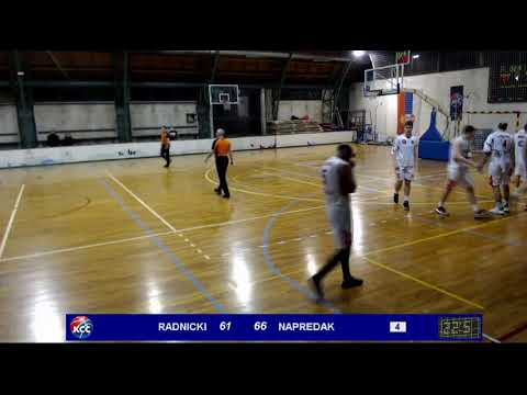 2MLS Playout 4. kolo / BKK Radnički - KK Napredak Junior